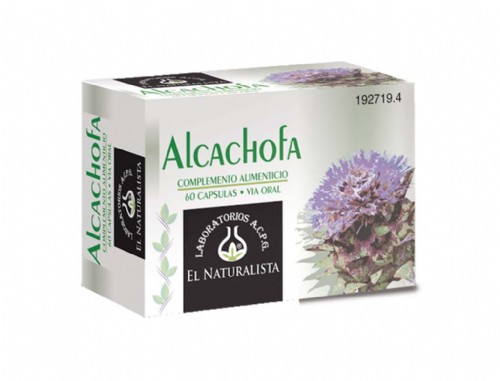 El Naturalista Alcachofa 280mg 60 Cápsulas